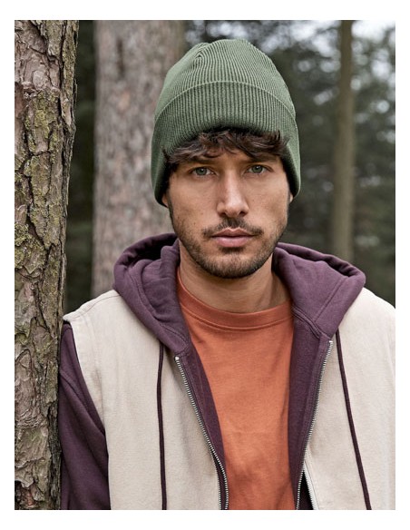 BEE-B830N-Organic Cotton Original Cuffed Beanie 2